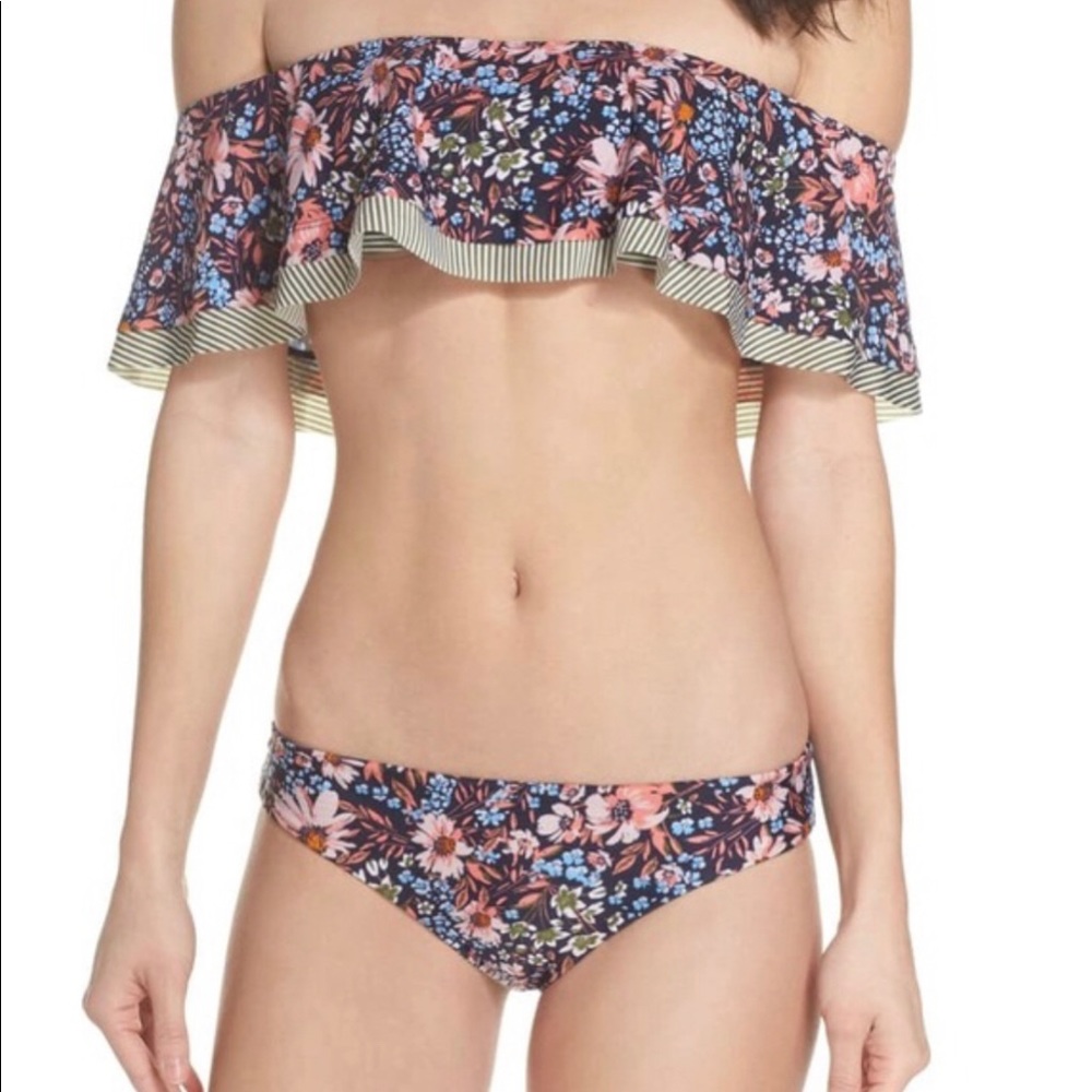 BCA Floral Stripe top
